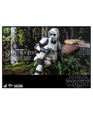 Scout Trooper & Speeder Bike Star Wars Episode VI Figura 1/6