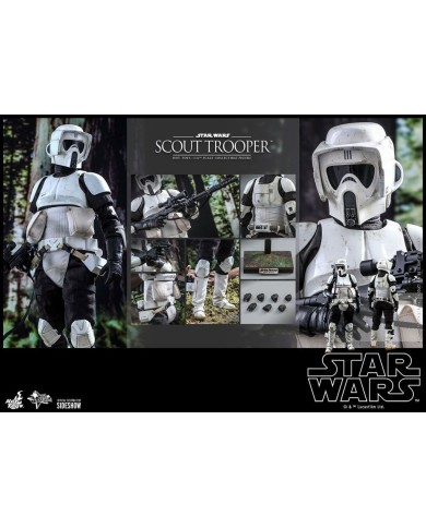 Scout Trooper Star Wars Episode VI Figura 1/6