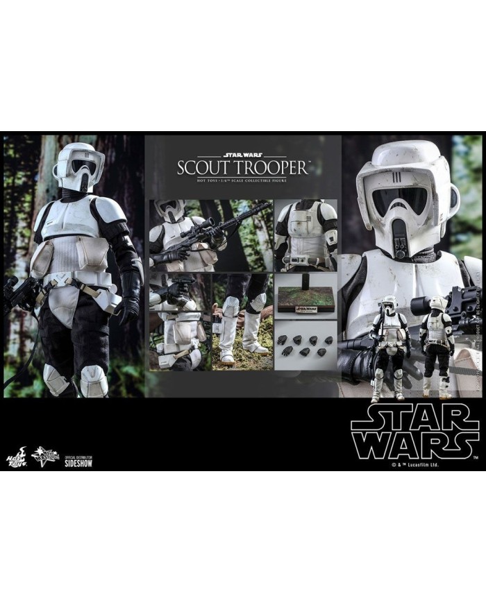 Scout Trooper Star Wars Episode VI Figura 1/6