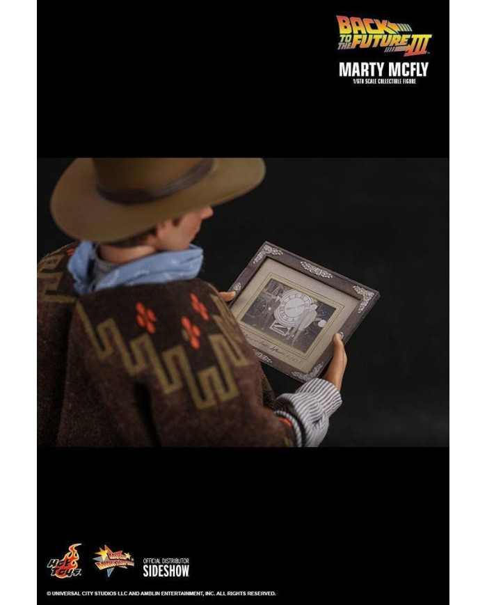 Marty McFly Regreso al futuro III Figura Movie Masterpiece 1/6