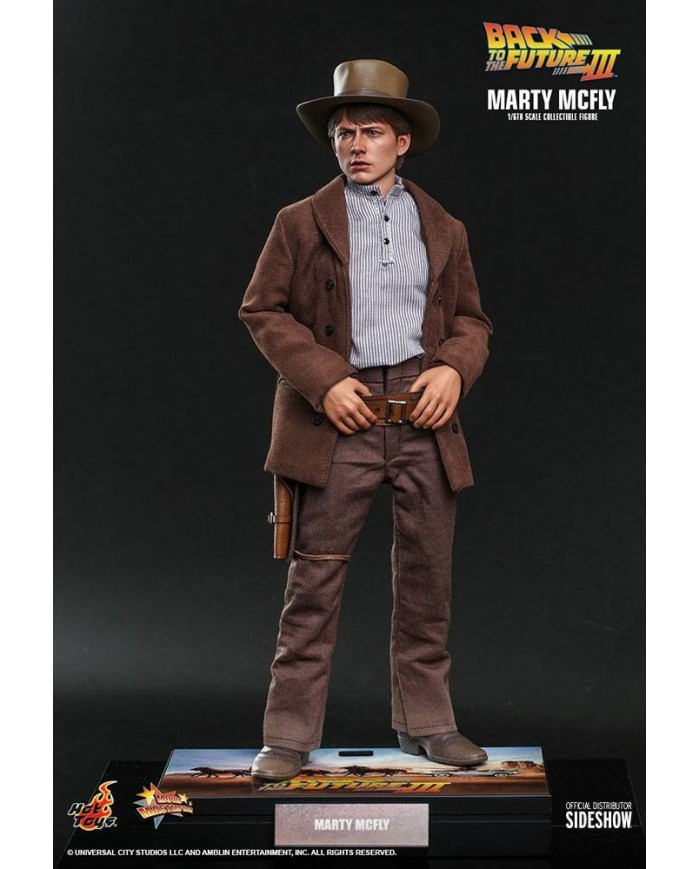 Marty McFly Regreso al futuro III Figura Movie Masterpiece 1/6