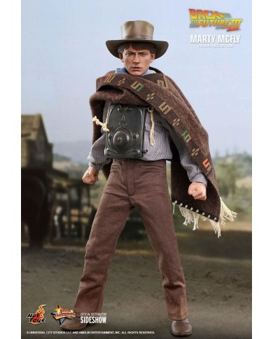 Marty McFly Regreso al futuro III Figura Movie Masterpiece 1/6