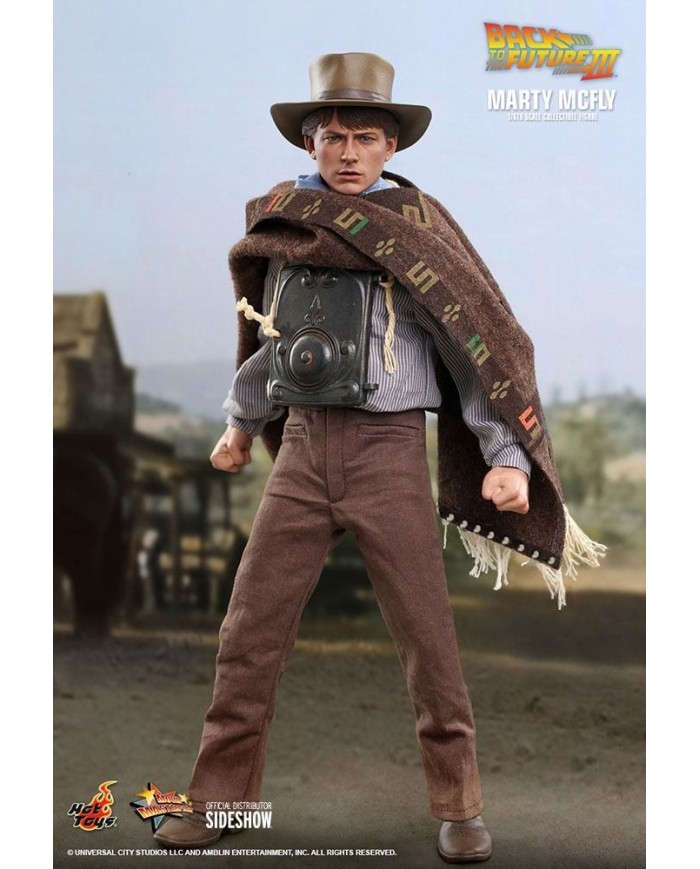 Marty McFly Regreso al futuro III Figura Movie Masterpiece 1/6