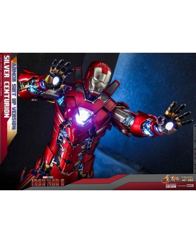 Silver Centurion (Armor Suit Up Version) Iron Man 3 Figura Movie Masterpiece 1/6