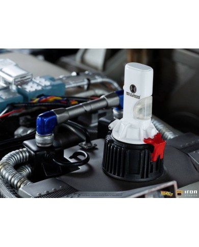 Full Set Deluxe: DeLorean + Marty McFly + Doc Brown Regreso al Futuro II Estatuas 1/10 Art Scale