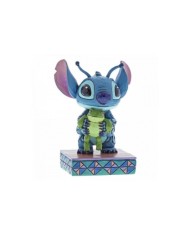 Disney Traditions : STITCH WITH FROG FIGURINE/T20