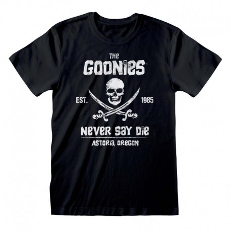 Camiseta Goonies - Never Say Die - Unisex - Talla Adulto TALLA CAMISETA L