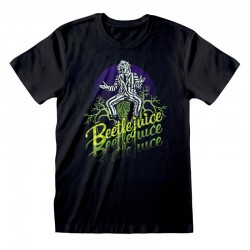 Camiseta Beetlejuice - Triple B - Unisex - Talla Adulto TALLA CAMISETA S