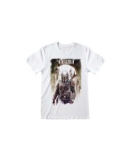 Camiseta Star Wars : Mandalorian, The - Trooper Head  - Unisex - Talla Adulto TALLA CAMISETA L