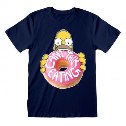 Camiseta The Simpsons - Donut - Unisex - Talla Adulto TALLA CAMISETA M