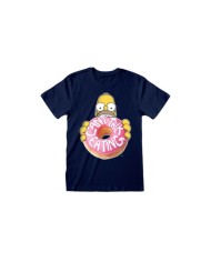 Camiseta The Simpsons - Donut - Unisex - Talla Adulto TALLA CAMISETA M
