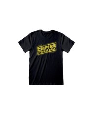 Camiseta Star Wars - Empire Strikes Back Logo - Unisex - Talla Adulto TALLA CAMISETA M