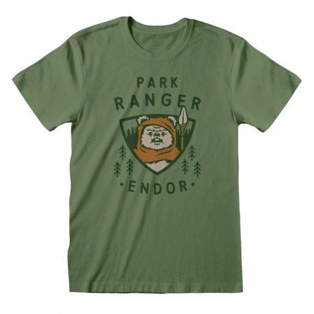 Camiseta Star Wars - Endor Park Ranger - Unisex - Talla Adulto TALLA CAMISETA L