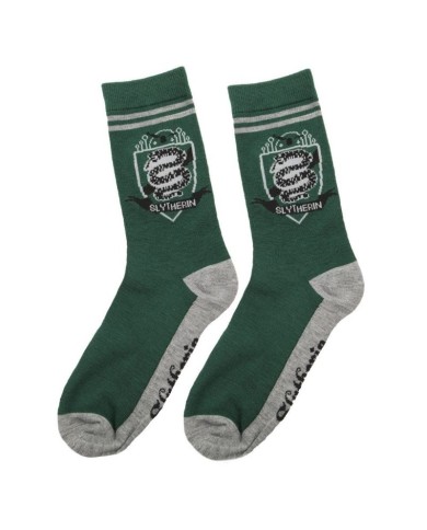 Pack de 3 Pares de calcetines Slytherin - Harry Potter