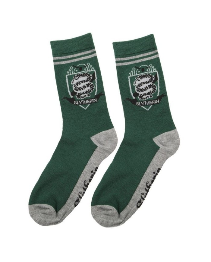 Pack de 3 Pares de calcetines Slytherin - Harry Potter