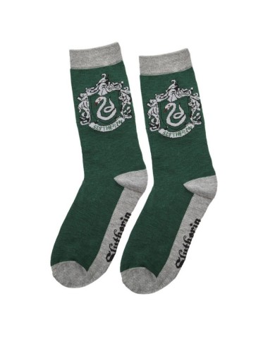 Pack de 3 Pares de calcetines Slytherin - Harry Potter