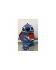 Disney Traditions : STITCH FLOWERS FIGURINE (WINDOW BOX)