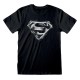 Camiseta DC Batman - Distressed Mono Logo - Unisex - Talla Adulto TALLA CAMISETA L