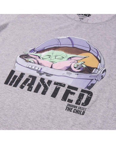 CAMISETA CORTA SINGLE JERSEY THE MANDALORIAN THE CHILD TALLA CAMISETA XL