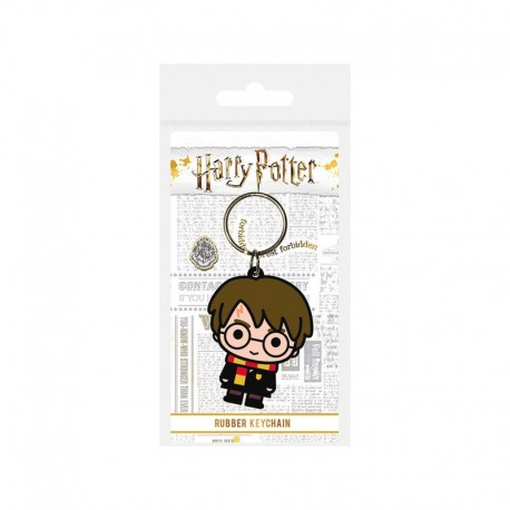 HARRY POTTER CHIBI Llavero Caucho - HARRY POTTER