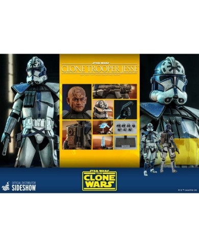 Clone Trooper Jesse Sixth Scale Figure by Hot Toys Television Masterpiece Series – Star Wars: The Clone Wars