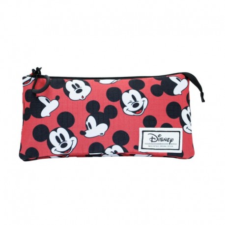 Mickey Mouse Rojo Estuche Portatodo Triple HS Mickey Mouse Blinks