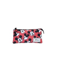 Mickey Mouse Rojo Estuche Portatodo Triple HS Mickey Mouse Blinks