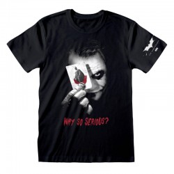 Camiseta DC The Dark Knight – Why So Serious - Unisex - Talla Adulto TALLA CAMISETA XL