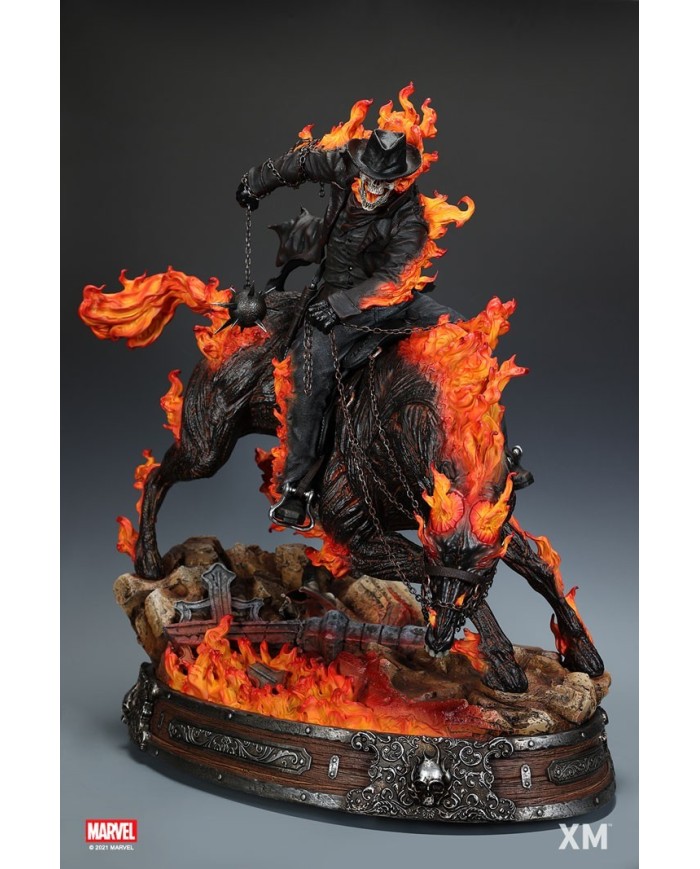 Ghost Rider (Horseback Edition) 1:4 MARVEL Premium Collectibles series