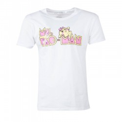 Camiseta Ms. Pac-Man Logo - Pac-Man TALLA CAMISETA M