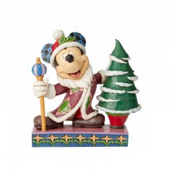 MICKEY MOUSE FATHER CHRISTMAS FIGURINE D21