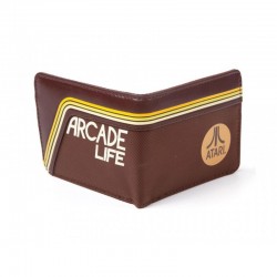 Cartera Monedero Atari - Brown Arcade Life