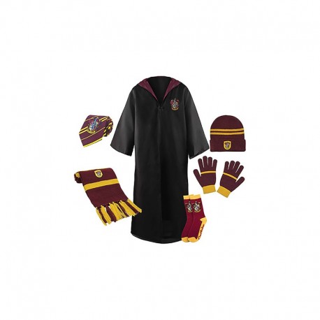 Pack de 6 piezas de ropa Gryffindor - Harry Potter - Adulto TALLA CAMISETA M