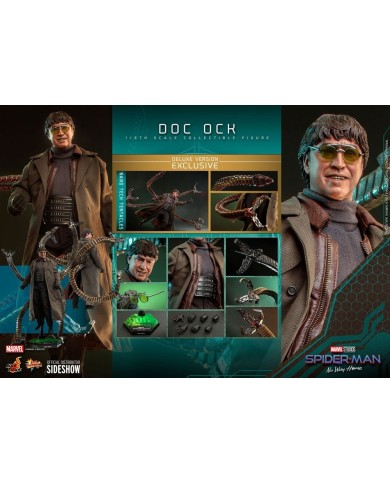 Doc Ock (Deluxe Version) Spider-Man: No Way Home Figura Movie Masterpiece 1/6