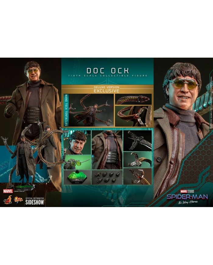 Doc Ock (Deluxe Version) Spider-Man: No Way Home Figura Movie Masterpiece 1/6