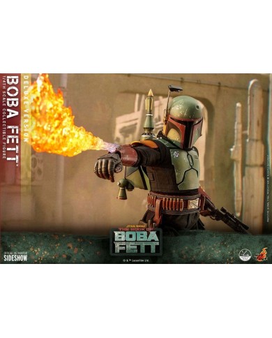 Boba Fett (Deluxe Version) Star Wars: The Book of Boba Fett Figura 1/4