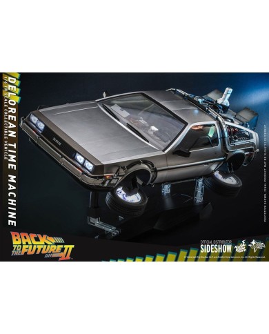 DeLorean Time Machine Sixth Scale Figure Accessory by Hot Toys Movie Masterpiece Series - Back to the Future II