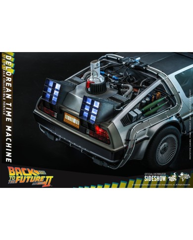 DeLorean Time Machine Sixth Scale Figure Accessory by Hot Toys Movie Masterpiece Series - Back to the Future II