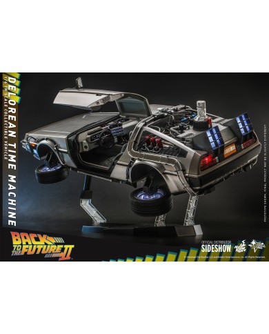 DeLorean Time Machine Sixth Scale Figure Accessory by Hot Toys Movie Masterpiece Series - Back to the Future II