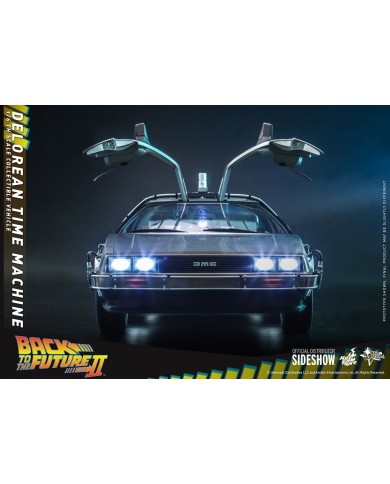 DeLorean Time Machine Sixth Scale Figure Accessory by Hot Toys Movie Masterpiece Series - Back to the Future II