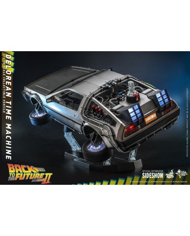 DeLorean Time Machine Sixth Scale Figure Accessory by Hot Toys Movie Masterpiece Series - Back to the Future II