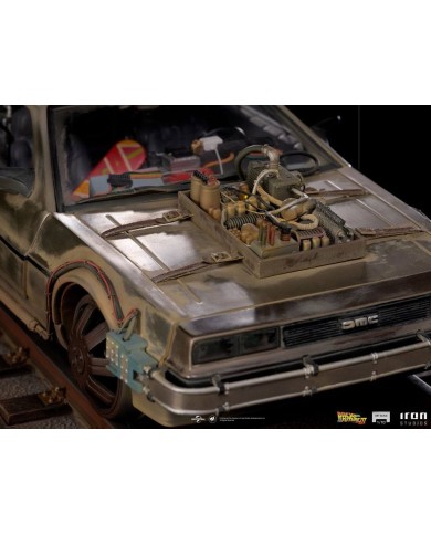 DeLorean Regreso al Futuro III - BDS Art Scale Statue 1/10