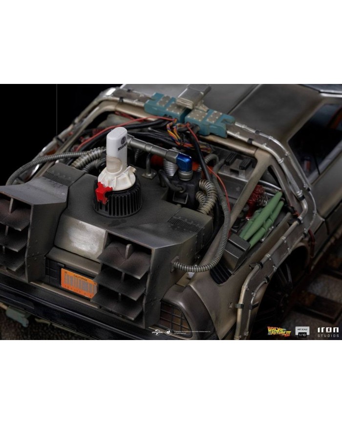 DeLorean Regreso al Futuro III - BDS Art Scale Statue 1/10