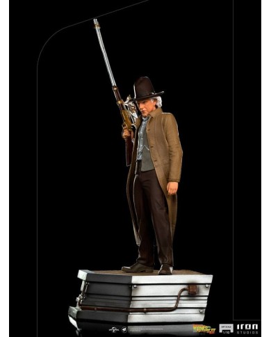 Doc Brown Regreso al Futuro III - BDS Art Scale Statue 1/10