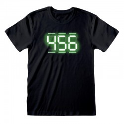 Camiseta 456 Digital Text - Squid Game - Unisex - Talla Adulto TALLA CAMISETA S