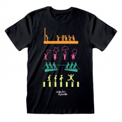 Camiseta Games - Squid Game - Unisex - Talla Adulto TALLA CAMISETA XL