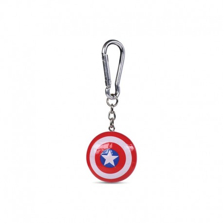 Llavero 3D Shield - Capitán América - Marvel