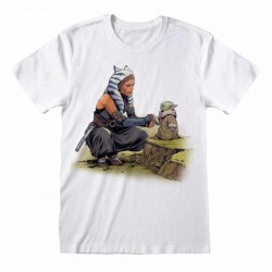 Camiseta Ashoka Grogu - Unisex - Star Wars The Mandalorian TALLA CAMISETA S