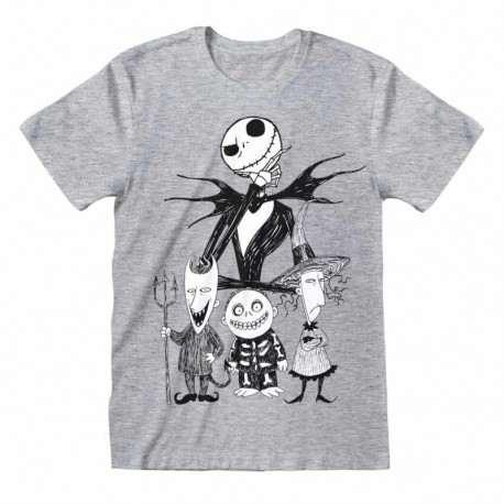 Camiseta Trick or Treators - Unisex - Talla Adulto - Nightmare Before Christmas TALLA CAMISETA S