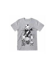 Camiseta Trick or Treators - Unisex - Talla Adulto - Nightmare Before Christmas TALLA CAMISETA M